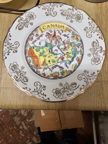 Canada plate adams sons - plate, w.