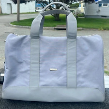 Giorgio Armani Grey Weekend Duffle Bag