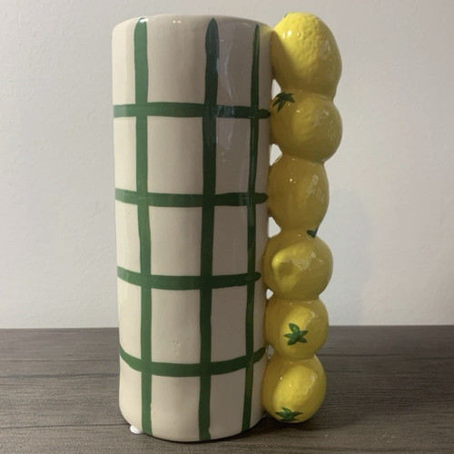 New lemon vase - new,