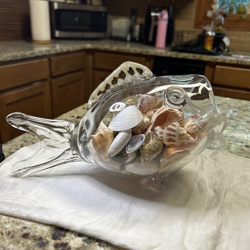 Blenko style art - glass, hand
