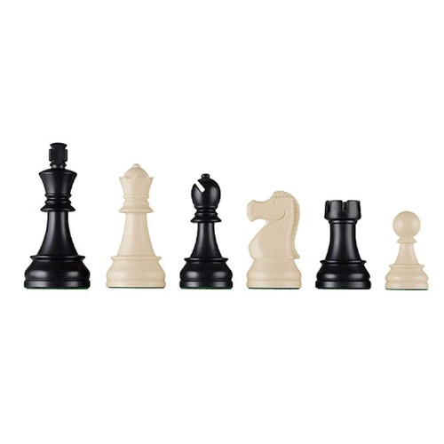 Dgt plastic chess pieces 95mm - plastic,