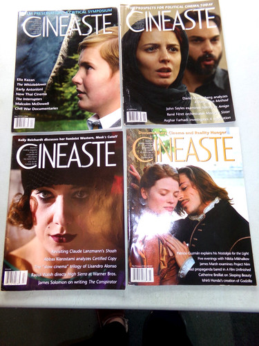 Cineaste magazine lot - magazine,