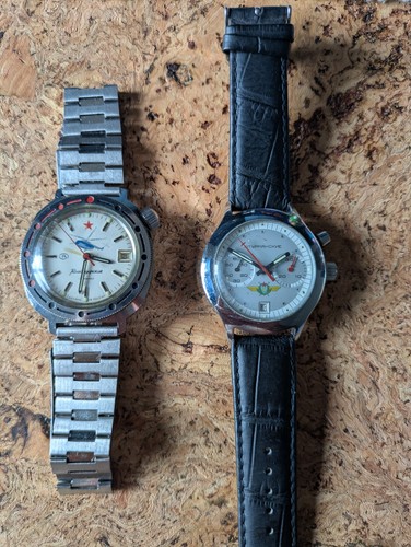 Two russian automatic - automatic, watches