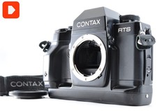 CONTAX RTS III Black 35mm SLR Film Camera RTS lll 3 Body #08541 C/Y mount NM- JP
