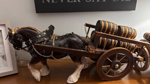 Vintage large shire horse - horse, &
