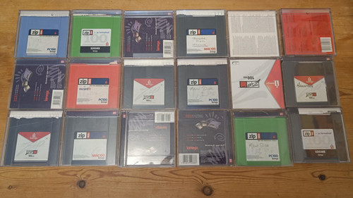 Zip disk iomega - iomega, case