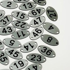 1-50 Single Sided Engraved