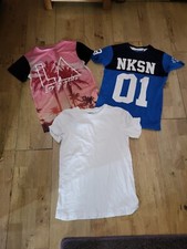 Boys T Shirt Bundle 11-12yrs