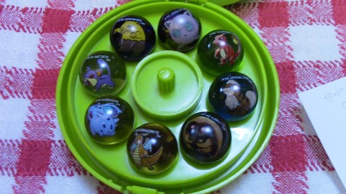 Pokemon marbles with - 8,