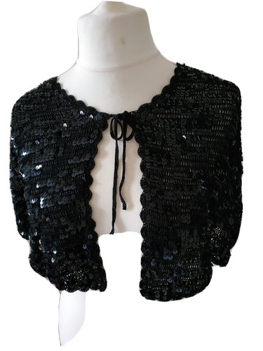 Debut debenhams black bolero - debut,