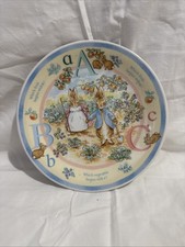 Wedgwood Peter Rabbit Abc Salad Cake Plate 1 From Japan