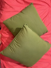 2 X Green Westminster Outdoor Garden Cushions - 44 x 44 cm - New