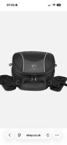 Ducati performance tail bag - ducati,