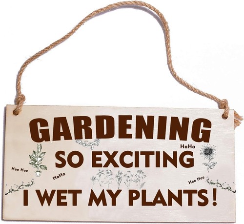 Gardening gifts sign - sign, men