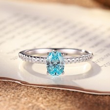 Certified 1ct Oval Lab Grown