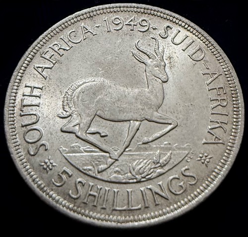 1949 south africa shillings - africa, 5