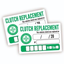 Clutch Replacement Stickers x