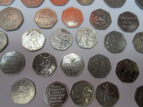 Scarce commemorative fifty - uk,