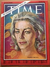 Time Magazine 1966 L Bacall Vietnam H Wilson Rolex Day Date Watch Advert Vintage