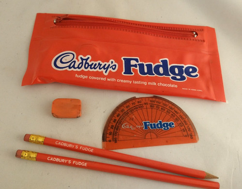 Vintage cadburys fudge pencil - fudge,