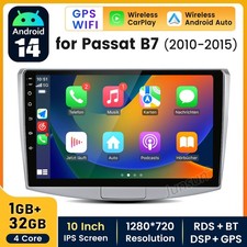 Android 14 For VW Passat B6 B7 CC 2005-2015 Carplay Car Radio Stereo GPS SAT NAV