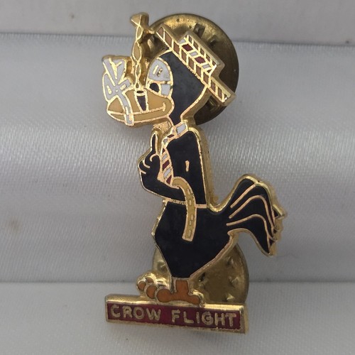 Crow flight nose - crow, pin