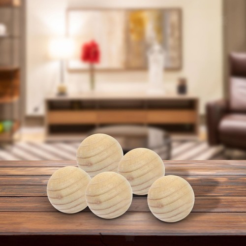 Wooden balls for crafts - 5x,