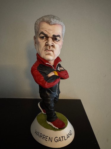 Warren gatland signed grogg - warren,