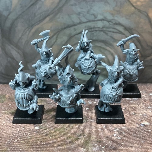 Cave goblin bouncers 28mm - goblin, |