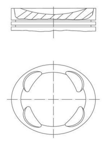 Piston mahle fits mini - mahle,
