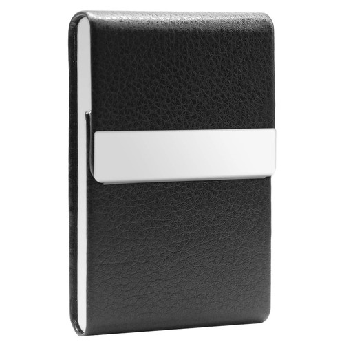 Metal cigarette case - metal, pu