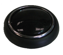 Steering wheel horn push black - steering,