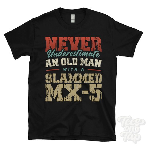 Never underestimate old man - an,