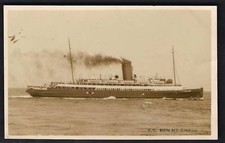 Isle of Man  Steamer S. S. Ben My Chree