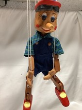 HAND MADE PINOCCHIO WOODEN CLASSIC STRING PUPPET MARIONETTE 48 Cms