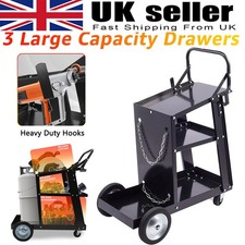Welding Cart 3 Tier Trolley