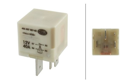 Hella 4ra 007 507 - 507-021, relay