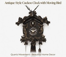 Antique Style Cuckoo Clock w
