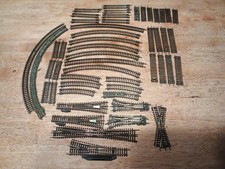 N Gauge track with crossover and turnouts