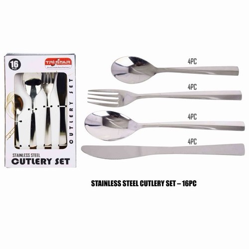 Stainless steel cutlery set - cutlery,