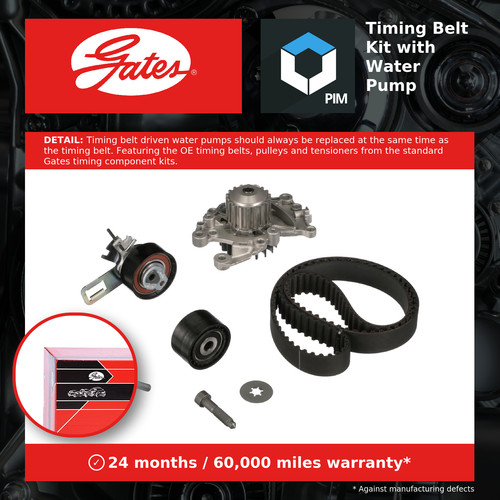 Timing belt water pump - timing,