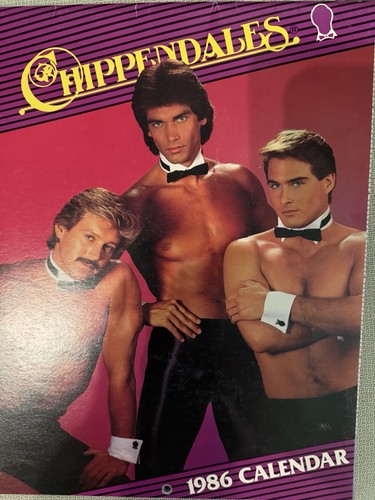Chippendales 1986 calendar - 1986,