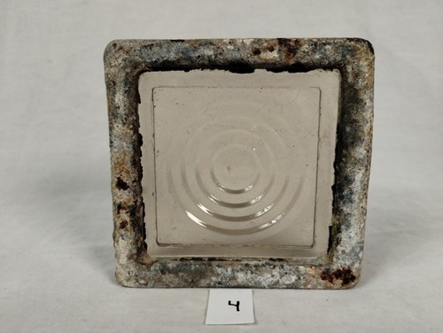 Antique sidewalk vault light - antique,