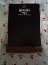 Stowford Press Bar / Man cave table top chalk board never used