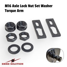 M16 axle lock - lock, washer