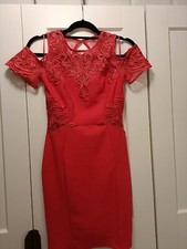 lipsy 10 petite 10p dress pink