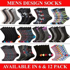 Mens Socks Cotton Rich Casual