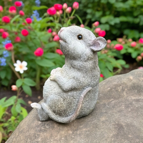 Fun mouse fairy garden - fairy,