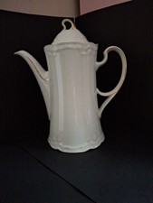 Seltmann Weiden Bavaria "Julia" Coffee Pot White with Gold Trim