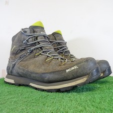 Meindl Boots Size 10.5 Men's Grey Tonale GOR-TEX Ankle Cap Toe Hiking Shoes